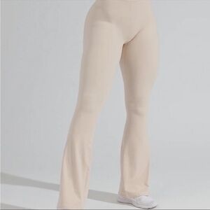 Cream Flared Leggings buff bunny collection